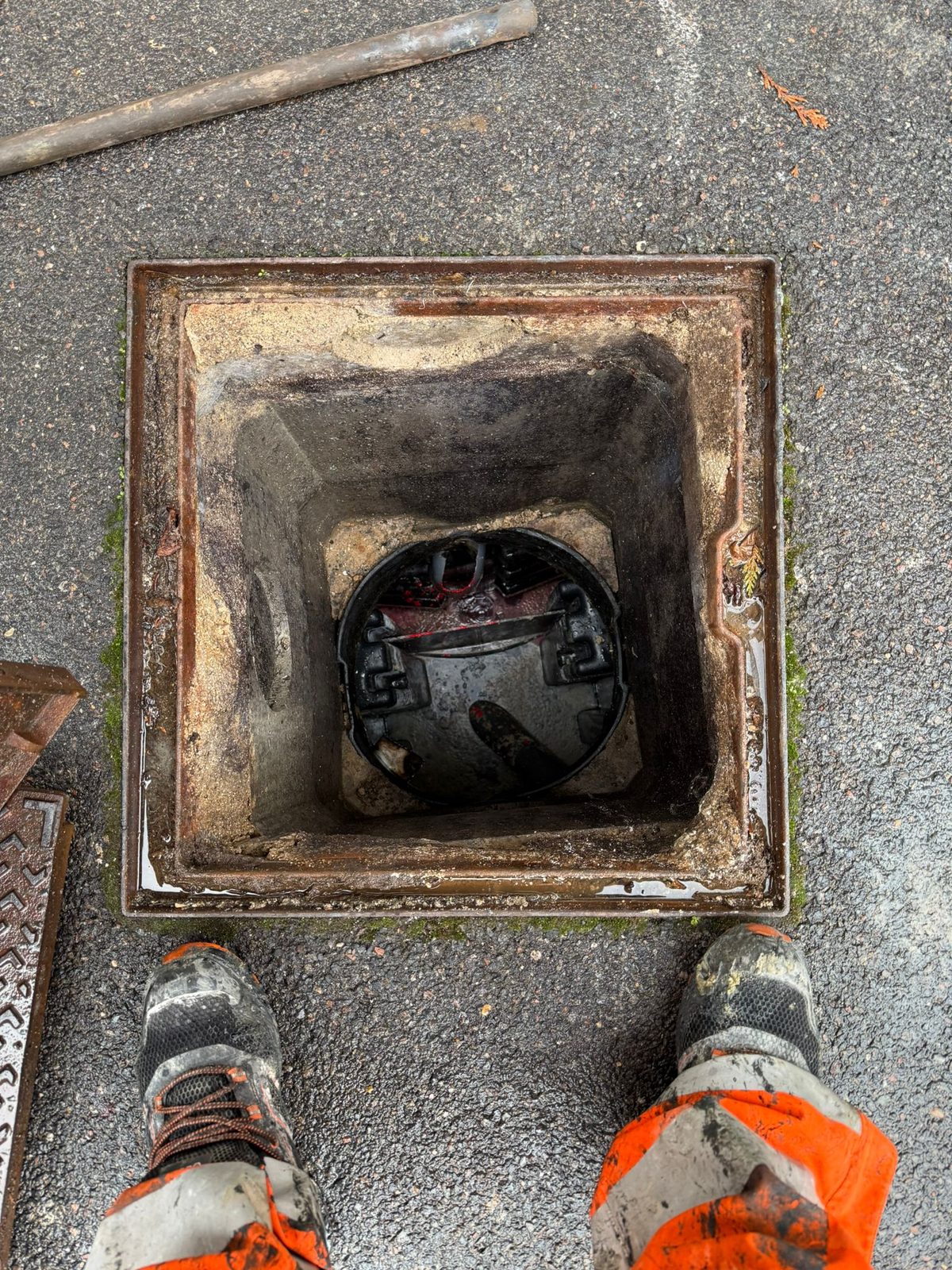 Chantier de débouchage 2
